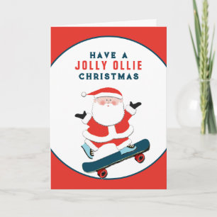 Tarjetas de vacaciones para Navidades Skater 2021