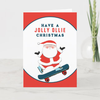 Tarjetas de vacaciones para Navidades Skater 2021
