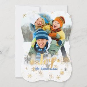 Tarjetas de vacaciones/PixDezines Copos de nieve/O