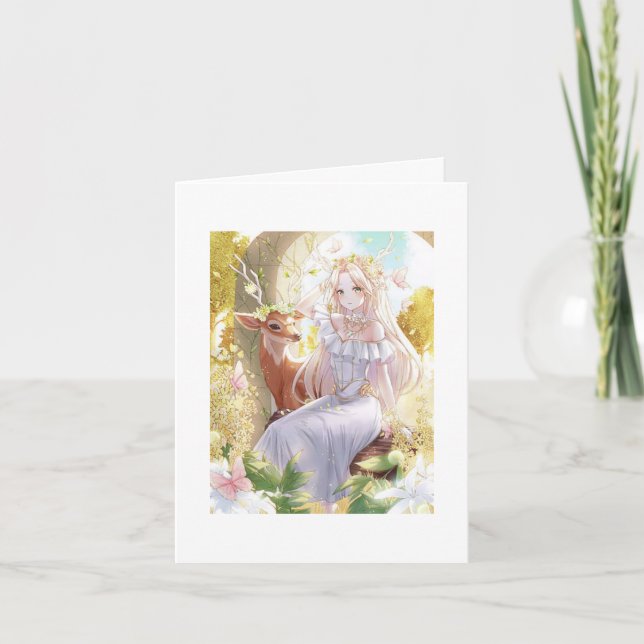 Tarjetas de vacaciones regalos pegatina vajilla he (Anverso)