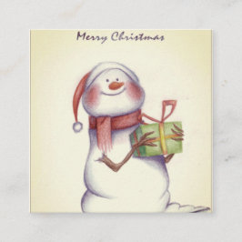 tarjetas de vacaciones simples de Navidades