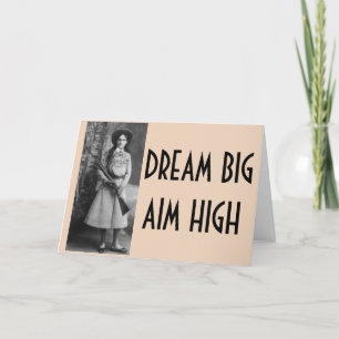 Tarjetas de Vaquera Annie Oakley BIRTHDAY