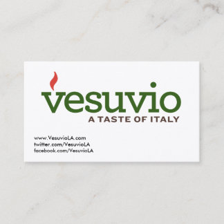TARJETAS DE VESUVIO