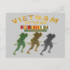 Tarjetas de veterano guerrero de Vietnam, posters,