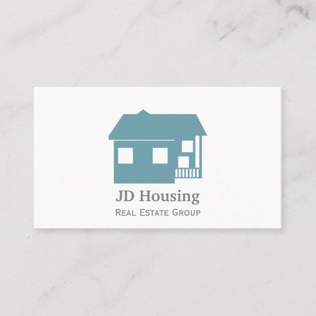 Tarjetas de viaje de negocios Mod Blue White Class (Anverso)