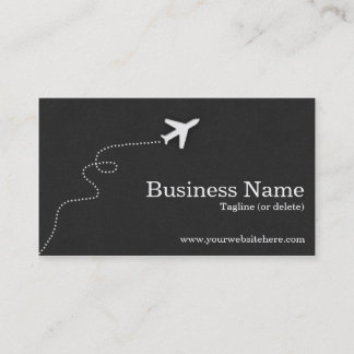 Tarjetas de viaje de negocios modernas y sencillas