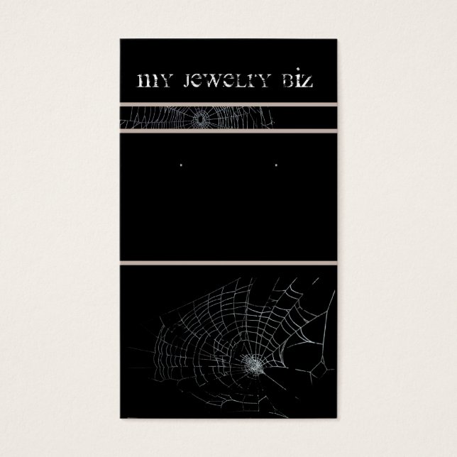 Tarjetas de viaje Spiderweb (Frente)