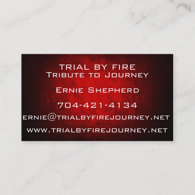 tarjetas de visita (Anverso)