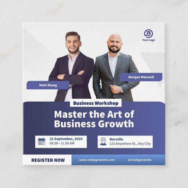 Tarjetas de visita (Anverso)