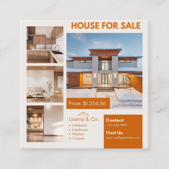 Tarjetas de visita (Anverso)