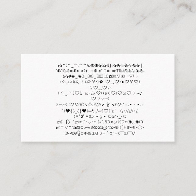 Tarjetas de visita (Anverso)