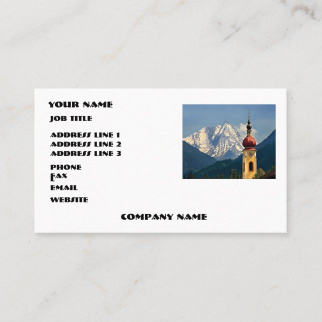 TARJETAS DE VISITA (Anverso)