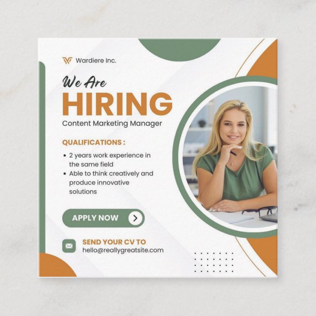 Tarjetas de visita (Anverso)