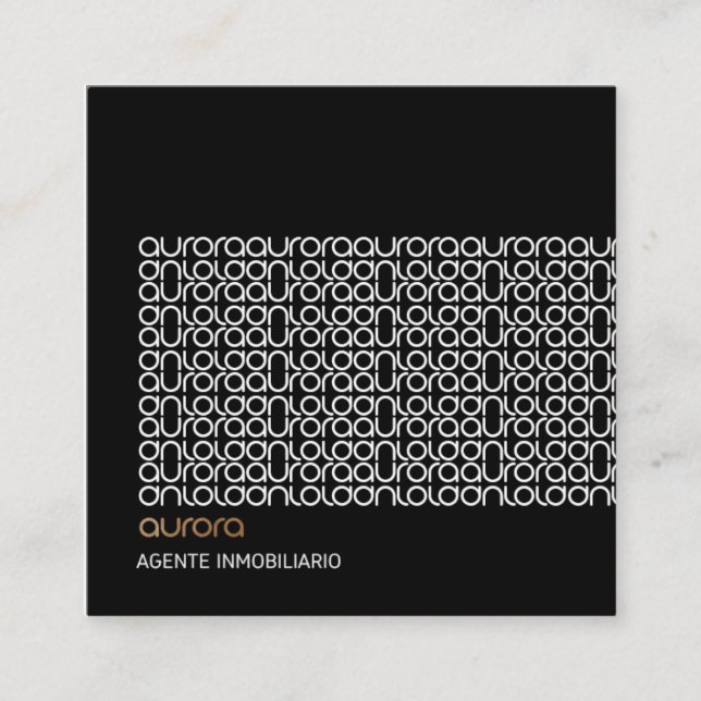 TARJETAS DE VISITA (Anverso)