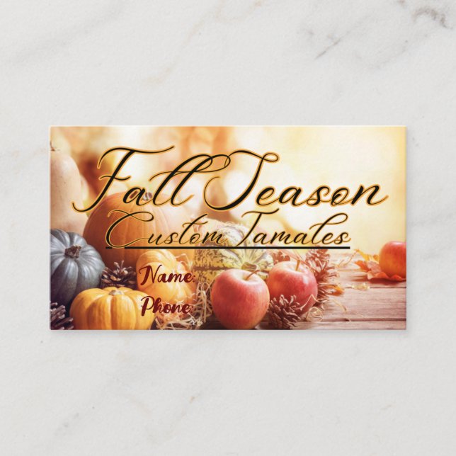 Tarjetas de visita (Anverso)