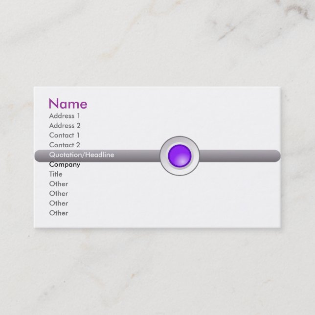 Tarjetas de visita (Anverso)