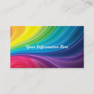 Tarjetas de visita abstractas del remolino del