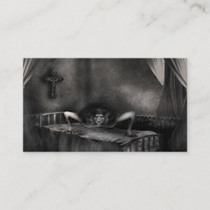 Tarjetas de visita adaptables de Halloween del