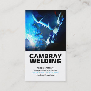 Tarjetas de visita adaptables de la soldadura