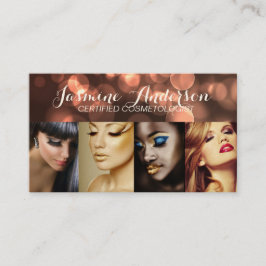 Tarjetas de visita adaptables del Cosmetologist