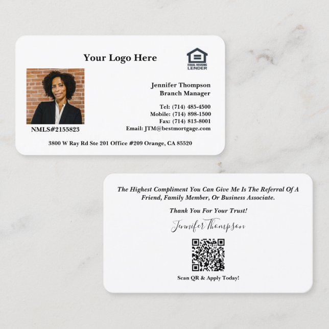 Tarjetas de visita adaptadas para distribuidores,  (Anverso / Reverso)