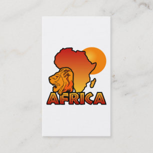 Tarjetas de visita África - personalizar