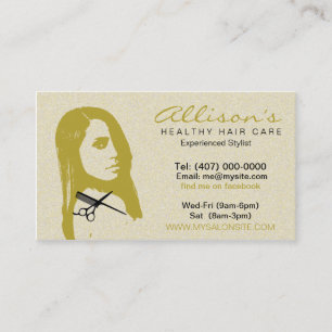 Tarjetas de visita afroamericanas del salón de