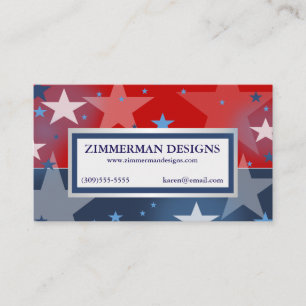 Tarjetas de visita americana