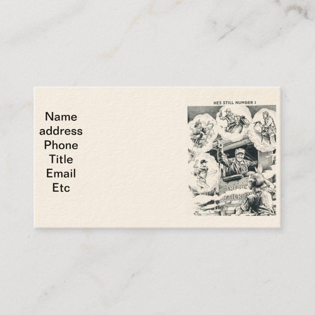 Tarjetas de visita americanas del ingeniero del (Anverso)