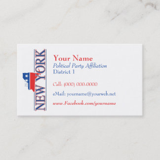 Tarjetas de visita americanas - Nueva York
