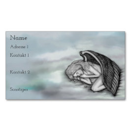 Tarjetas de visita Angel para dormir