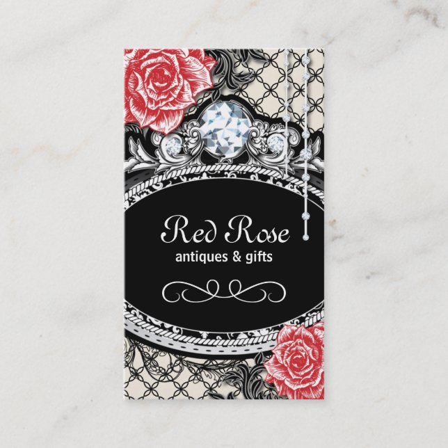 Tarjetas de visita antiguas del Shoppe (Anverso)