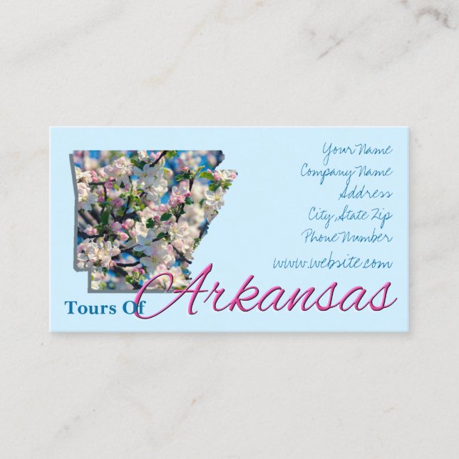 Tarjetas de visita - ARKANSAS (Anverso)