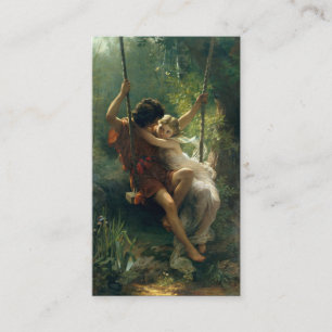 Tarjetas de visita artística "Primavera" de Cot