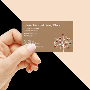 Tarjetas de visita asistida para la vida moderna