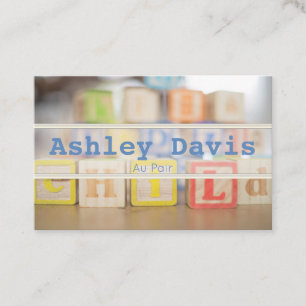 Tarjetas de visita Au Pair