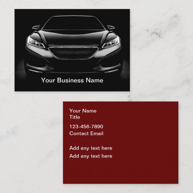 Tarjetas de visita automática para empresas Guay (Anverso / Reverso)