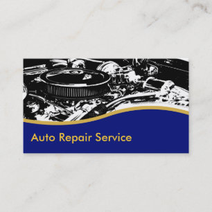 Tarjetas de visita automotrices