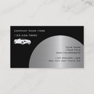 Tarjetas de visita automotrices
