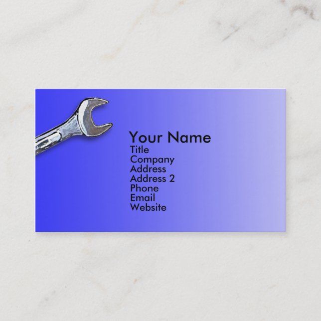 Tarjetas de visita automotrices. Barato (Anverso)