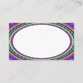 Tarjetas de visita B1 del Centro blanco personaliz