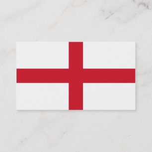 Tarjetas de visita Bandera de Inglaterra