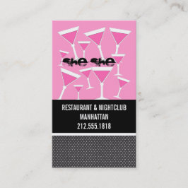 Tarjetas de visita Bartender