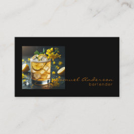 Tarjetas de visita Bartender