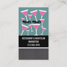 Tarjetas de visita Bartender