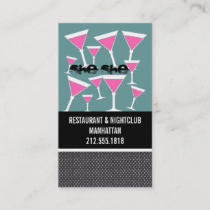 Tarjetas de visita Bartender