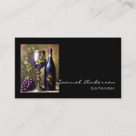 Tarjetas de visita Bartender
