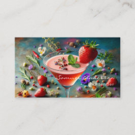 Tarjetas de visita Bartender