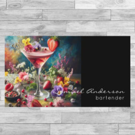 Tarjetas de visita Bartender