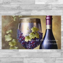 Tarjetas de visita Bartender
